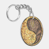 レオ&アースドラゴン キーホルダー (正面左)