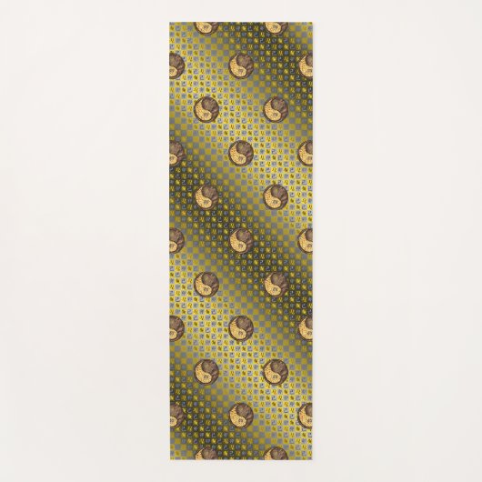 レオ&アースラビット ヨガマット (正面)