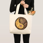 レオ&アースルースター ラージトートバッグ (正面(商品))