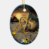 レオ・アート・コラージュ セラミックオーナメント (裏面)