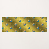 レオ&ウォータースモンキー ヨガマット (裏面(横))