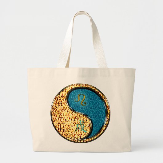 レオ&ウォータードッグ ラージトートバッグ (正面)