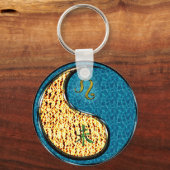 レオ&ウォーターヤギ キーホルダー (正面)