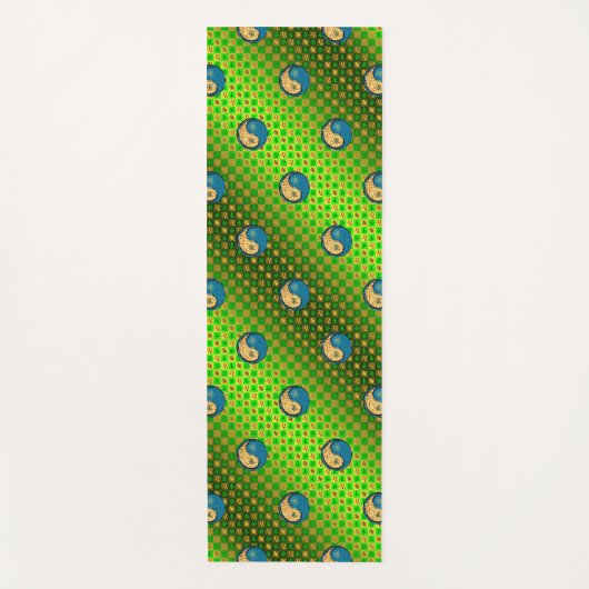 レオ&ウォーターヤギ ヨガマット (正面)