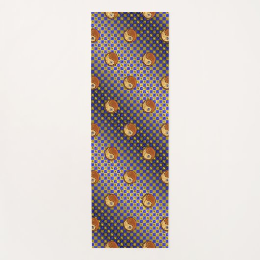 レオ&ウッドオックス ヨガマット (正面)