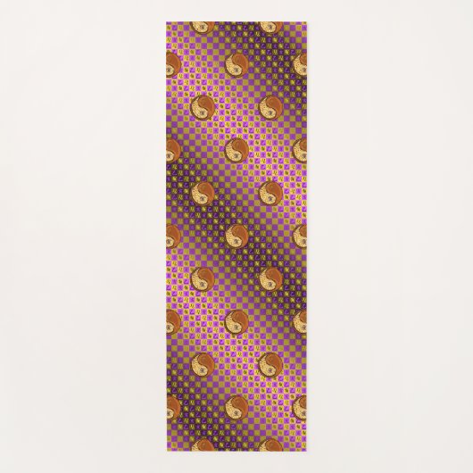 レオ&ウッドボア ヨガマット (正面)