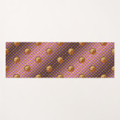 レオ&ウッドボア ヨガマット (正面(横))