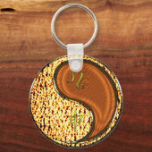 レオ&ウッドモンキー キーホルダー (正面)
