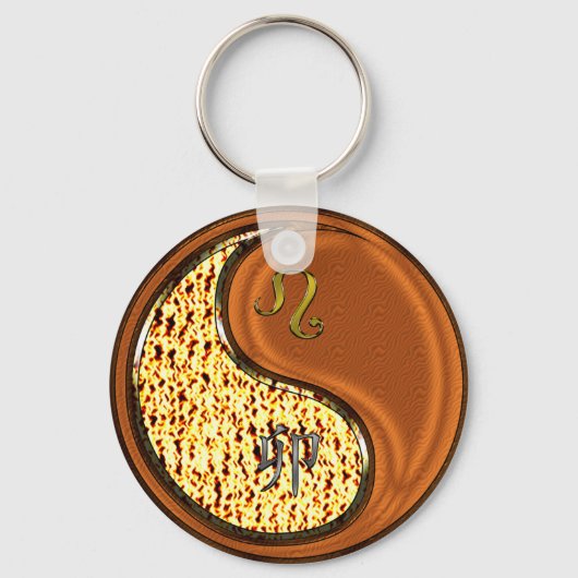 レオ&ウッドラビット キーホルダー (正面)