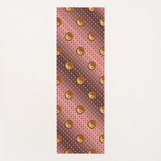 レオ&ウッドルースター ヨガマット (正面)