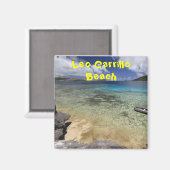 レオ・カリロビーチマリブ・カリフォルナ。 マグネット (正面/裏面)