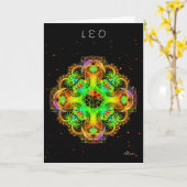 レオ カード (黄色い花)