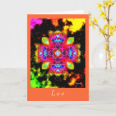 レオ カード (黄色い花)