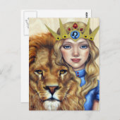 レオ・ガール ポストカード (正面/裏面)