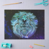 レオ・ザ・ライオン〔占星術の〕十二宮図ティッシュペーパー 薄葉紙 (クラフト)