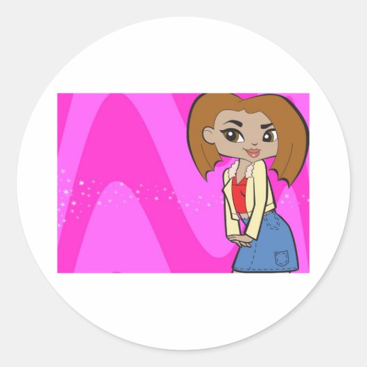 レオ・スティッカー ラウンドシール (正面)