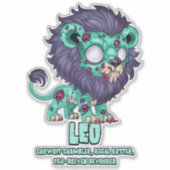 レオ・ゾンビ シール (正面)