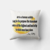 レオ・トルストイ クッション (裏面)