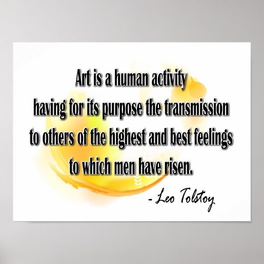 レオ・トルストイ ポスター (正面)