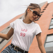 レオ |ピンク誕生日 Tシャツ