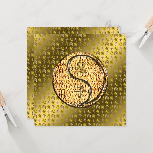 レオ&ファイアラット カード (正面/裏面インサイチュ)