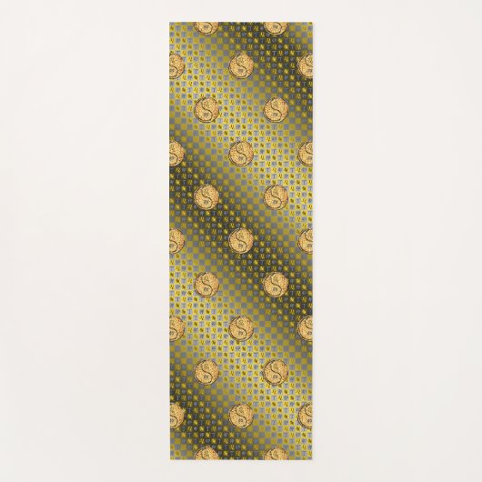 レオ&ファイアーラビット ヨガマット (正面)