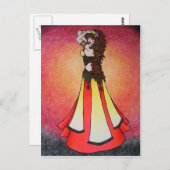 レオ ベリー ダンサー ポストカード (正面/裏面)