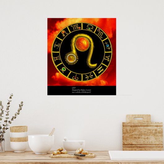 レオ ポスター (キッチン)