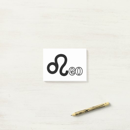 レオ ポストイット (デスク上)