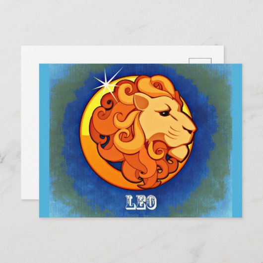 レオ ポストカード (正面/裏面)