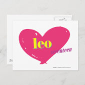 レオ ポストカード (正面/裏面)