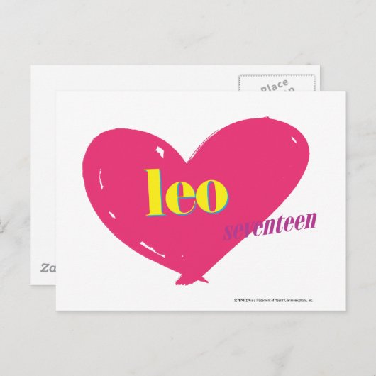 レオ ポストカード (正面/裏面)