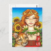 レオ ポストカード (正面/裏面)