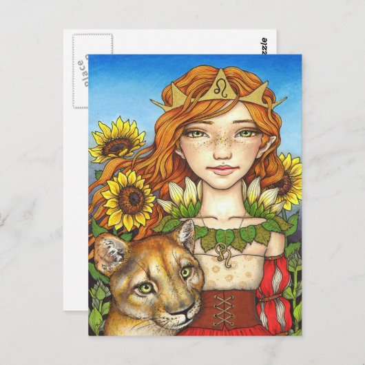 レオ ポストカード (正面/裏面)