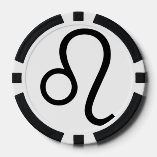 レオ ポーカーチップ (正面)