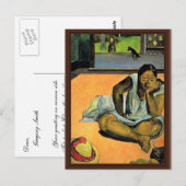 レオ・ムカ・オヒ：ファアチュルマ ポストカード (正面/裏面)