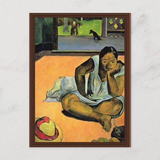 レオ・ムカ・オヒ：ファアチュルマ ポストカード (正面)