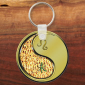 レオ&メタルヤギ キーホルダー (正面)