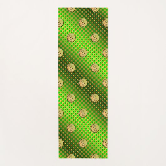 レオ&メタルヤギ ヨガマット (正面)