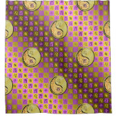 レオ&メタルルースター シャワーカーテン (正面)