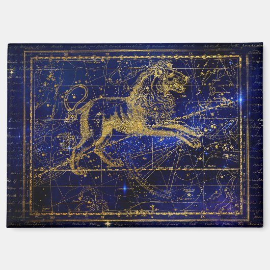 レオ ライオン 星座 マグネット (正面)
