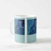 レオ ライオン 星座 ヴィンテージ 占星術 コーヒーマグカップ (正面左)