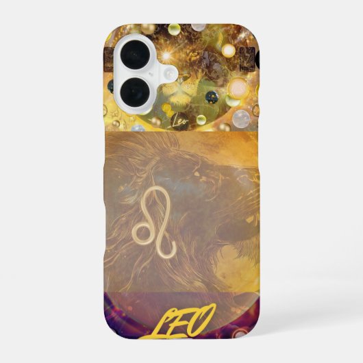 レオ・ライオン iPhone 15 カバー (裏面)