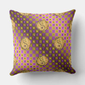 レオ & 亥（いのしし）年生まれの方 クッション (裏面)