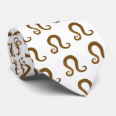 レオ〔占星術の〕十二宮図アストロ金ゴールド〔占星術の〕十二宮図星占い標識 ネクタイ (ロール)