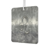 レオ〔占星術の〕十二宮図サインインインダストリアルスタイル カーエアーフレッシュナー (左)