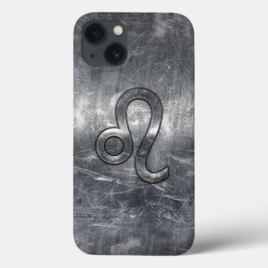 レオ〔占星術の〕十二宮図サインインインダストリアルスタイル Case-Mate iPhoneケース (裏面)