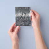 レオ〔占星術の〕十二宮図サインイングランジ動揺してスタイル チラシ (手)