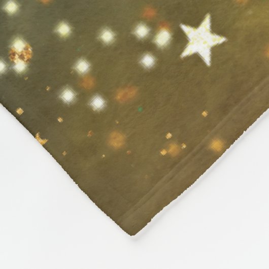 レオ〔占星術の〕十二宮図サインウォーターカラーデザイン フリースブランケット (角)