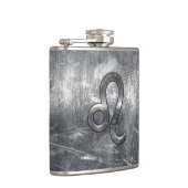 レオ〔占星術の〕十二宮図シンボルグランジイン動揺してスタイル フラスク (右)